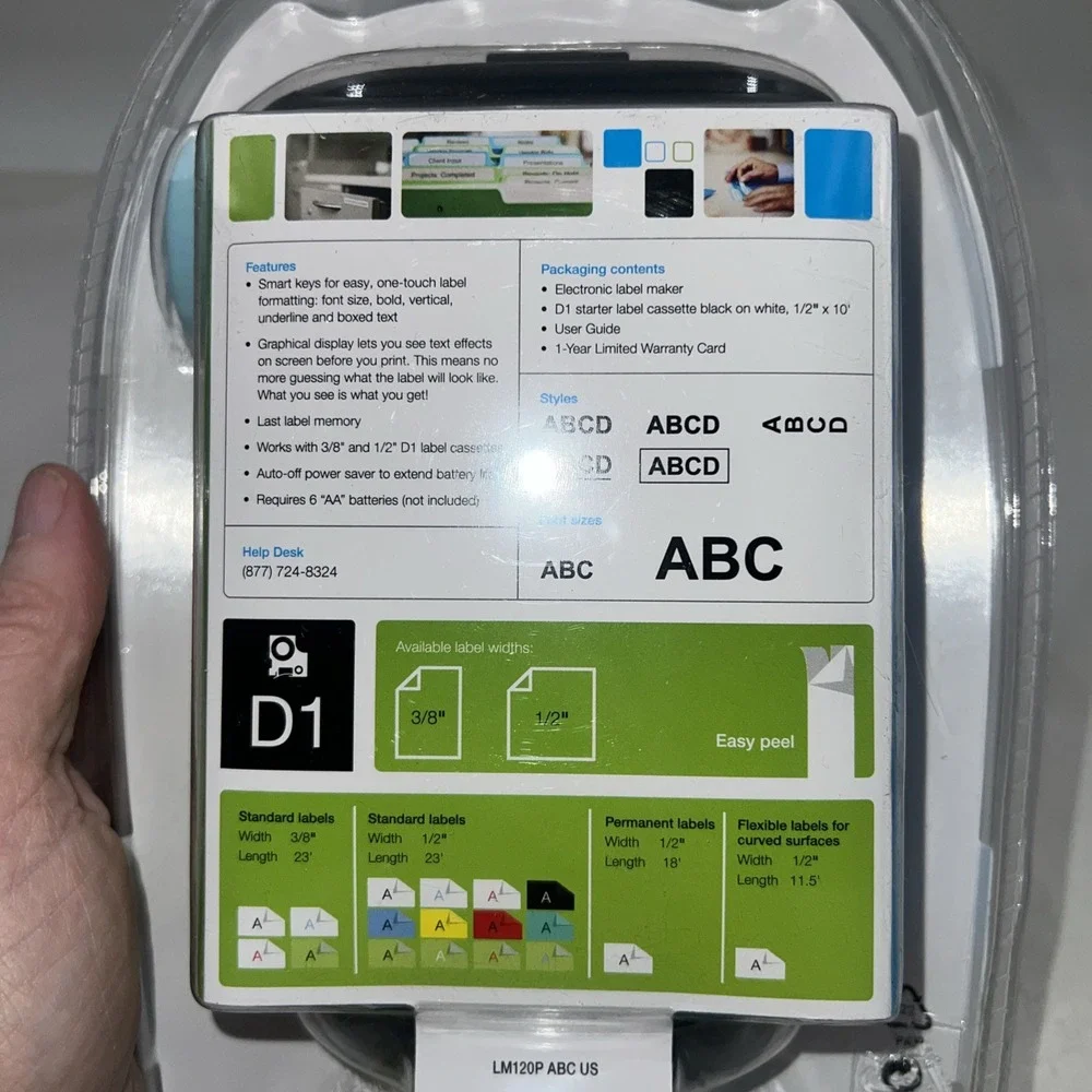 Dymo Label Manager 120P Label Thermal Printer
